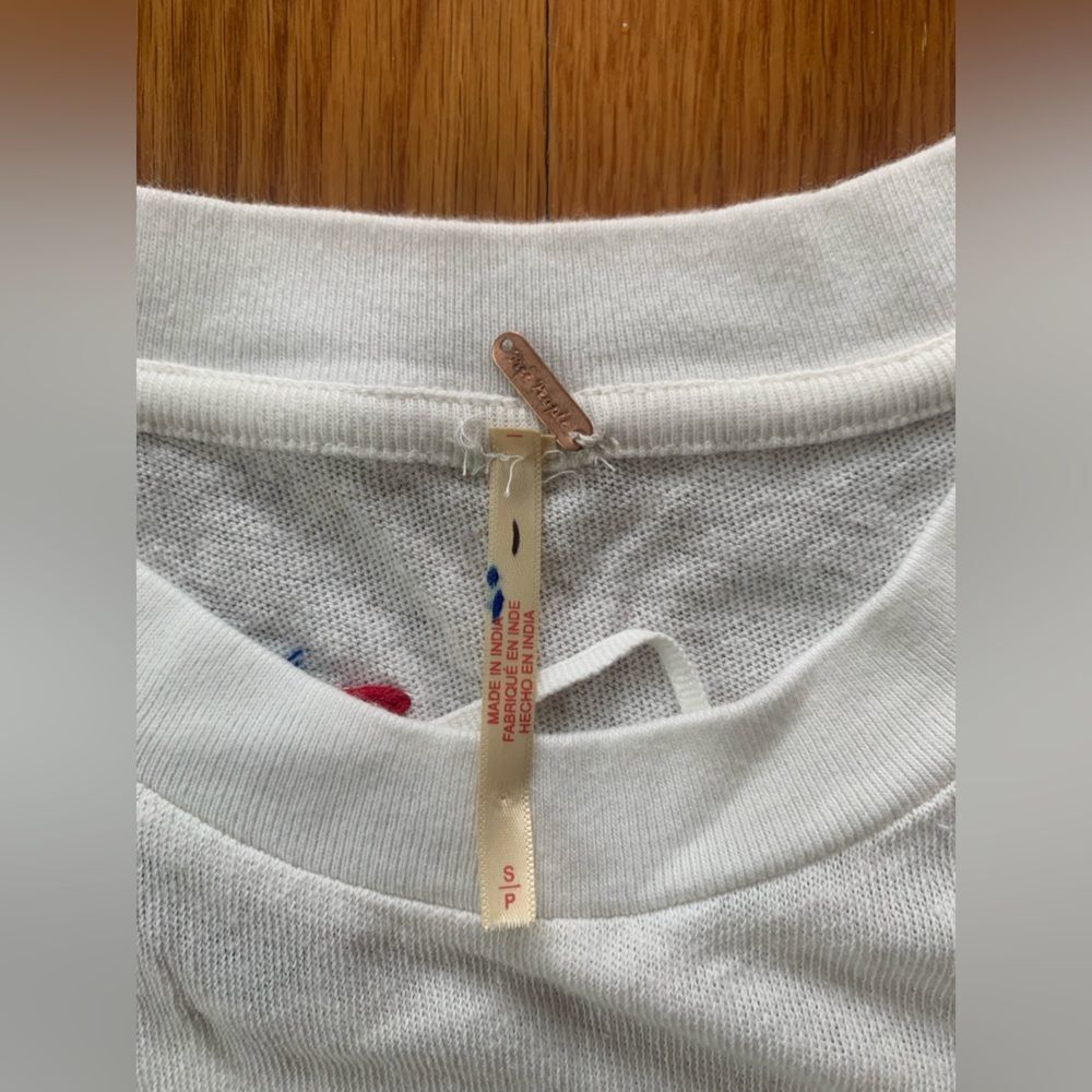 Free People Petal Stitch Tissue Tee - Picture 5 of 5